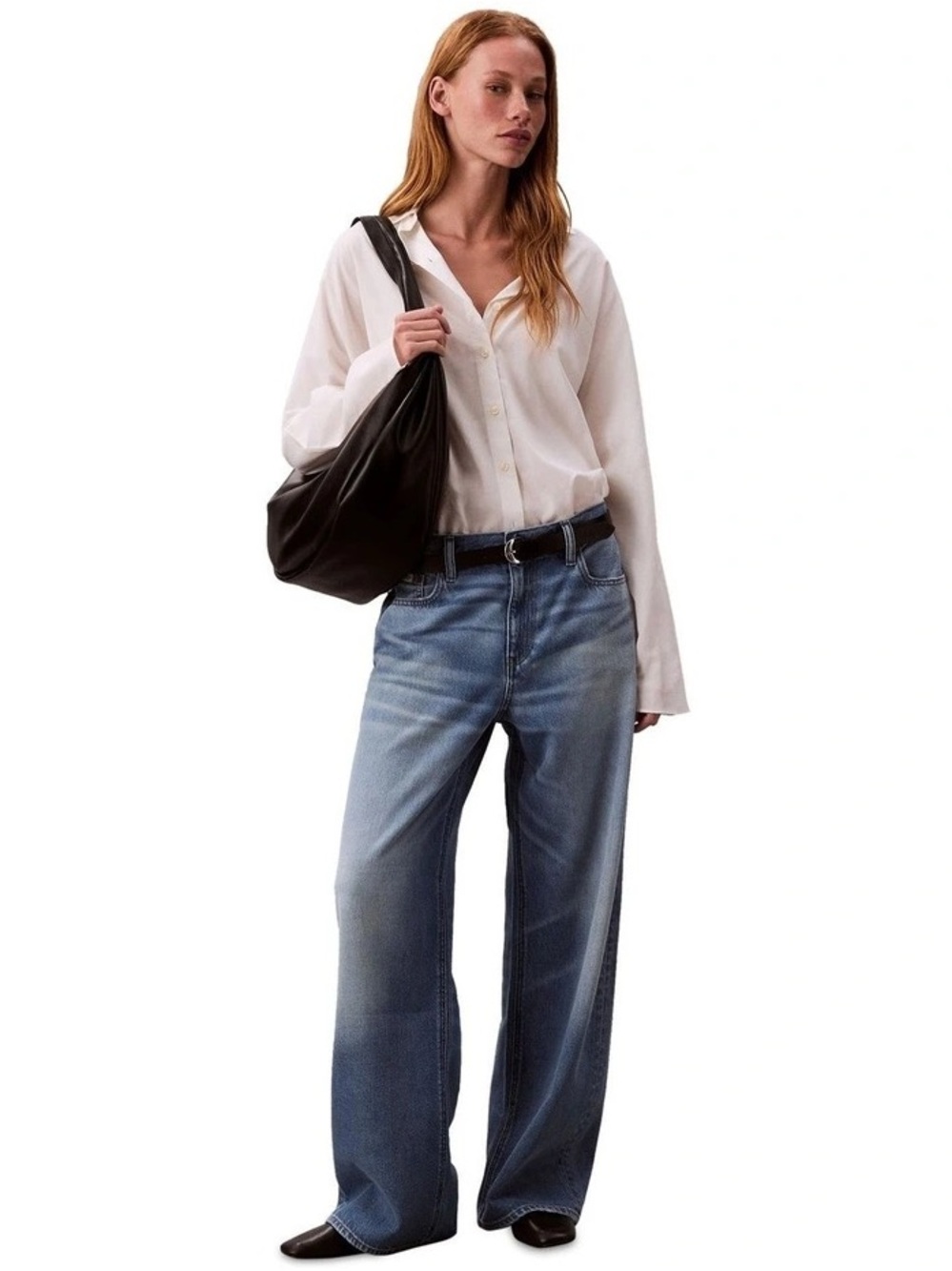 Calvin Klein Low Rise Baggy Jeans